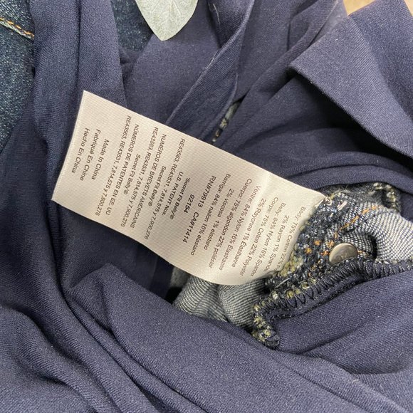 Motherhood Maternity Indigo Blue Boot Cut Petite Extra Small - Picture 3 of 13